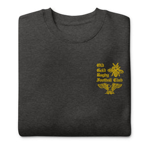 Rugby Imports Old Gold RFC Embroidered Crewneck Sweatshirt