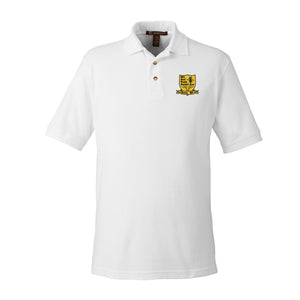 Rugby Imports Old Gold RFC Ringspun Cotton Polo
