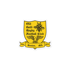 Rugby Imports Old Gold RFC Sticker