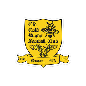Rugby Imports Old Gold RFC Sticker