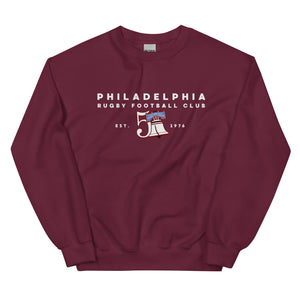 Rugby Imports Philly RFC 50th Anniv. Unisex Crewneck