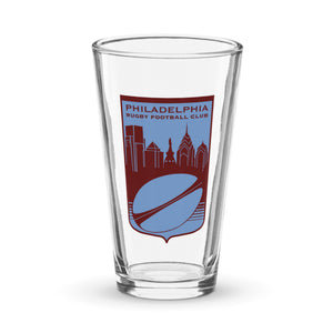 Rugby Imports Philly Rugby Pint Glass