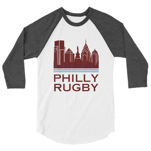 Rugby Imports Philly Rugby Raglan 3/4 Sleeve Tee