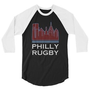 Rugby Imports Philly Rugby Raglan 3/4 Sleeve Tee