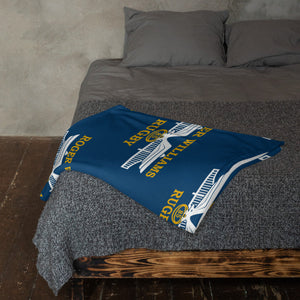 Rugby Imports Roger Williams RFC Throw Blanket