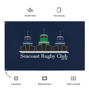 Rugby Imports Seacoast WR Wall Flag