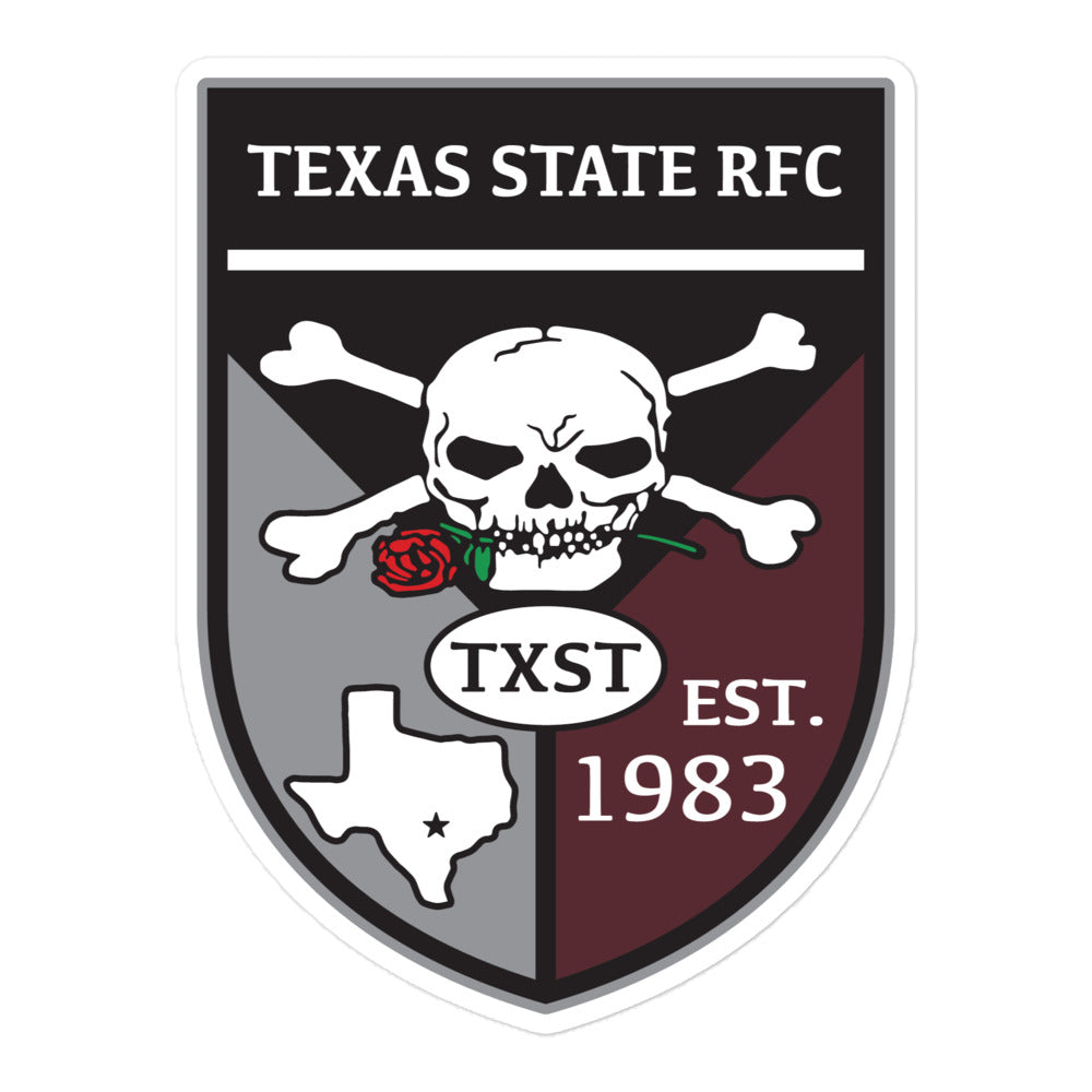 Rugby Imports Texas State Rugby Stickers