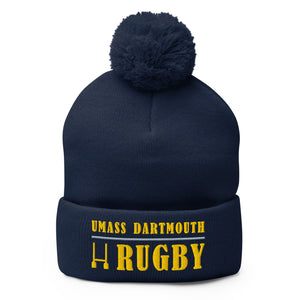 Rugby Imports UMass Dartmouth Rugby Pom Beanie