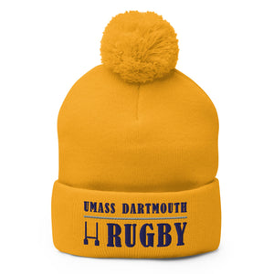Rugby Imports UMass Dartmouth Rugby Pom Beanie