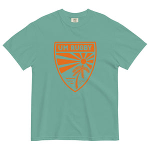 Rugby Imports UMiami Rugby Garment Dyed T-Shirt