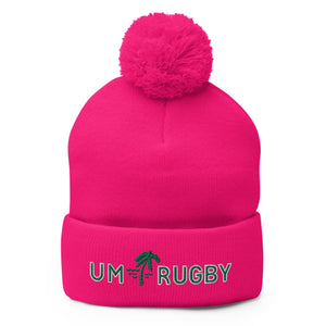 Rugby Imports UMiami Rugby Pom Beanie