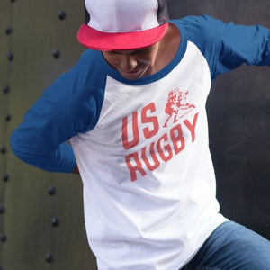 Rugby Imports US Rugby Player Logo Long Sleeve T-Shirt