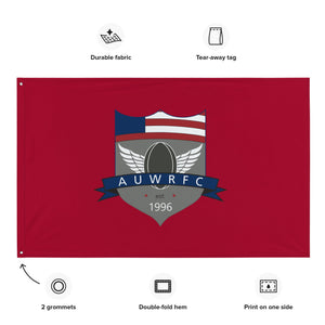 Rugby Imports American Univ. WRFC Wall Flag