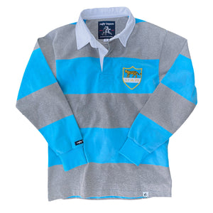 Rugby Imports Argentina Grey Hoops Rugby Jersey