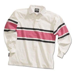 Rugby Imports Barbarian Casual Weight Acadia Stripe Rugby Jersey