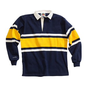 Rugby Imports Barbarian Traditional Collegiate Stripe Rugby Jersey