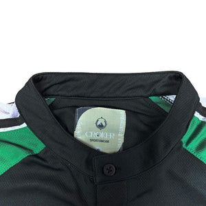 Rugby Imports Croker Ireland Black & Green Performance Rugby Jersey