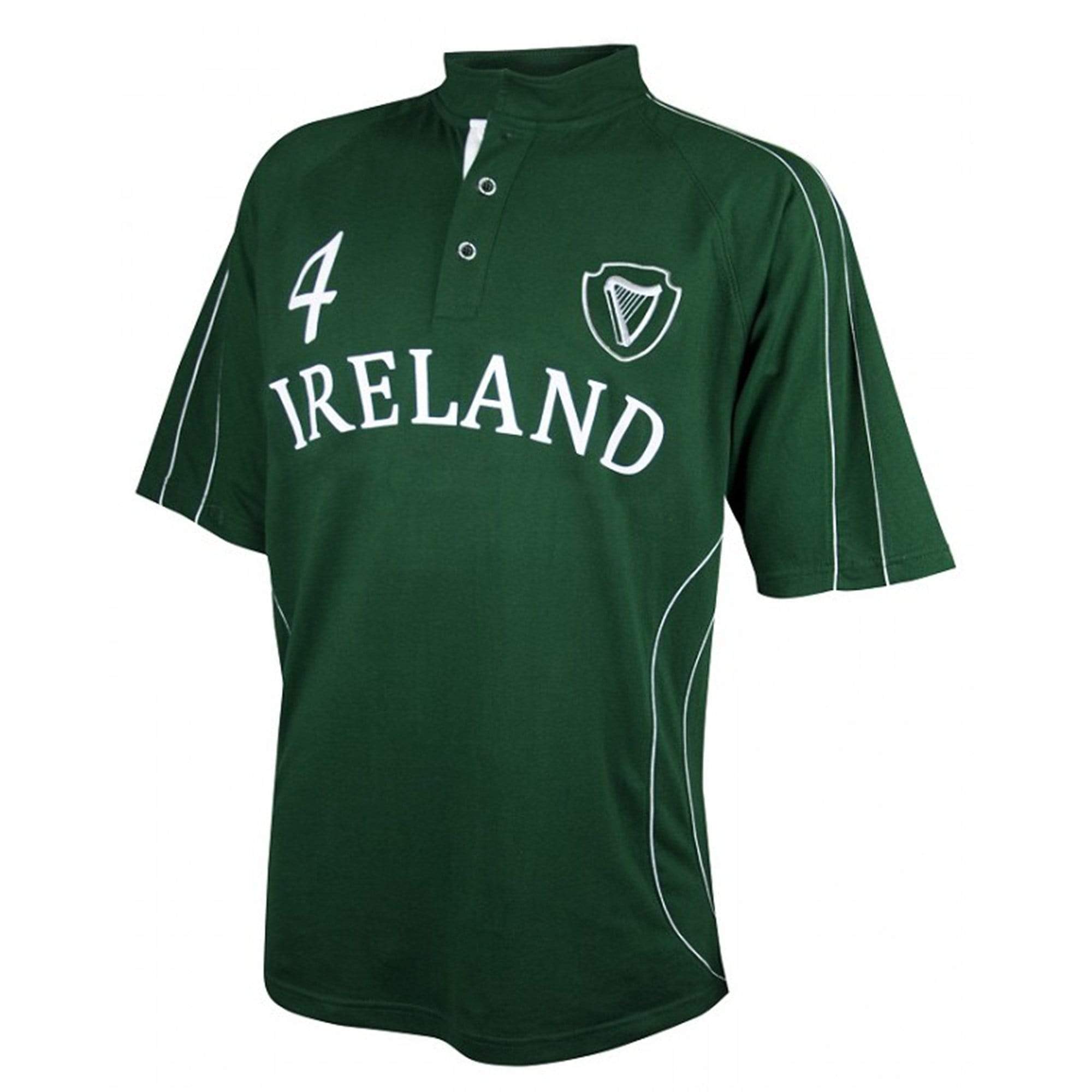 Rugby Imports Croker Ireland Green Piping Rugby Jersey