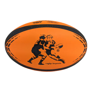 Rugby Imports Gilbert G-TR4000 Neon Rugby Training Ball - Orange