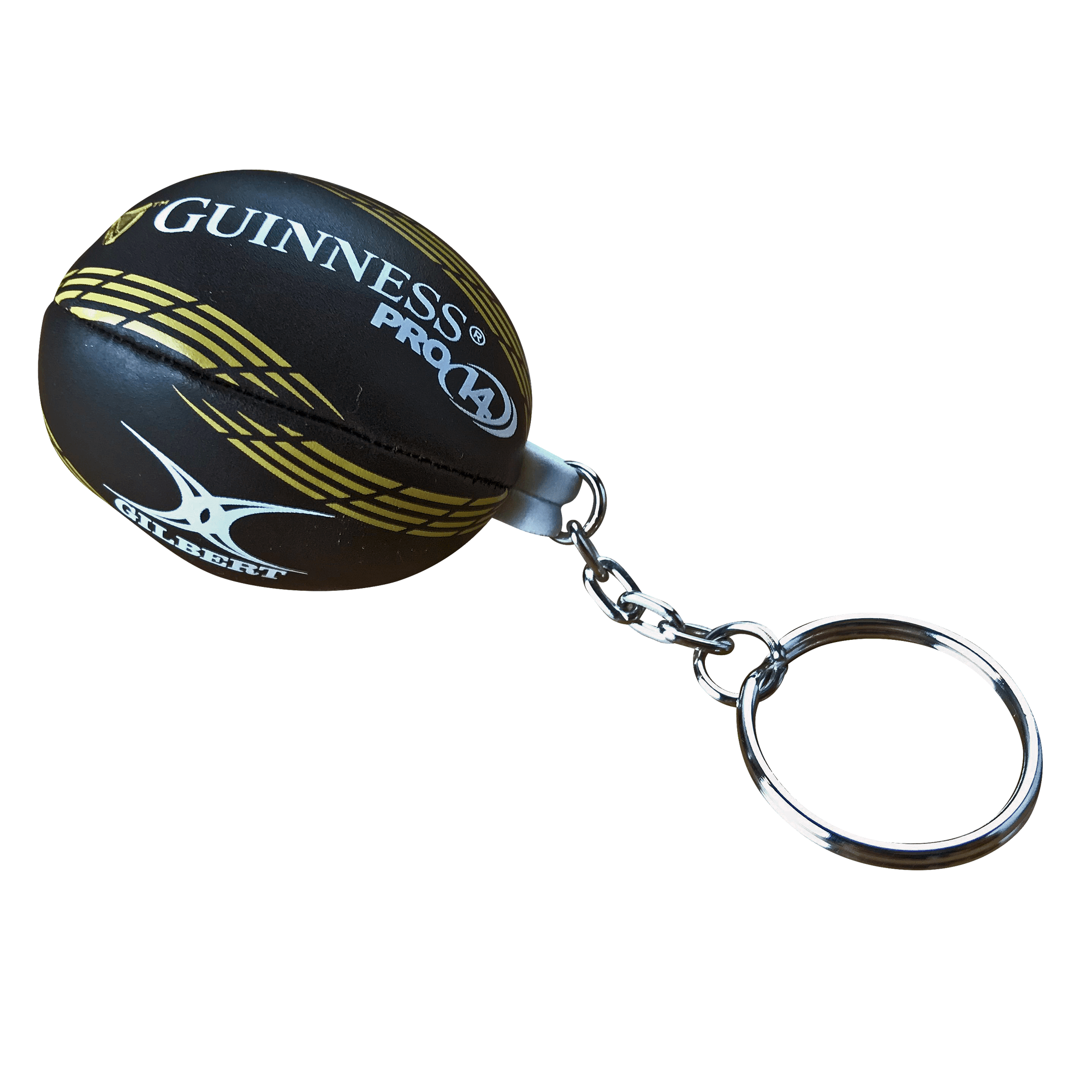 Rugby Imports Gilbert Guinness Pro 14 Rugby Ball Keyring