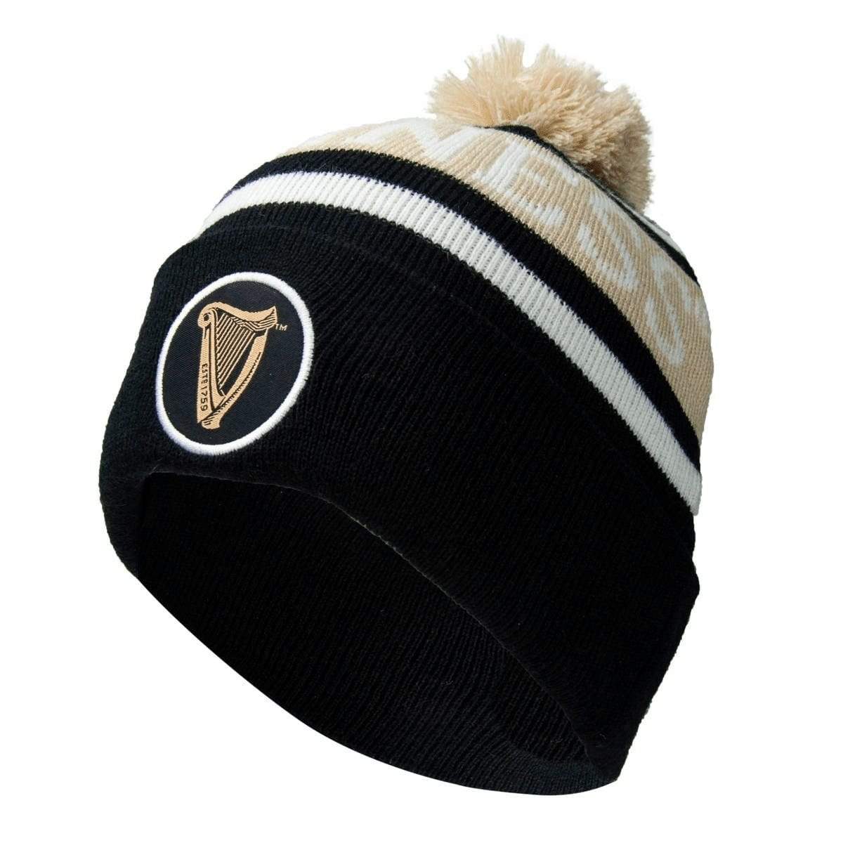 Rugby Imports Guinness Black and White Premium Beanie
