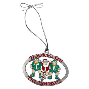 Rugby Imports Hooked On The Holidays Rugby Ornament