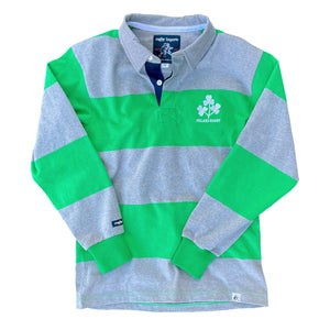 Rugby Imports Ireland Grey Hoops Rugby Jersey