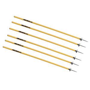 Rugby Imports Kwik Goal Coaching Sticks - Set of 6