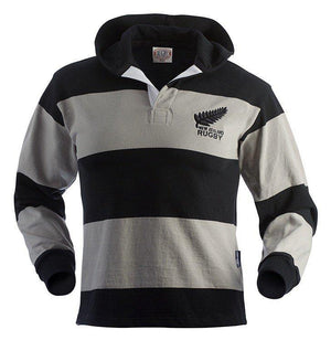 Rugby Imports New Zealand Hooded Rugby Jersey