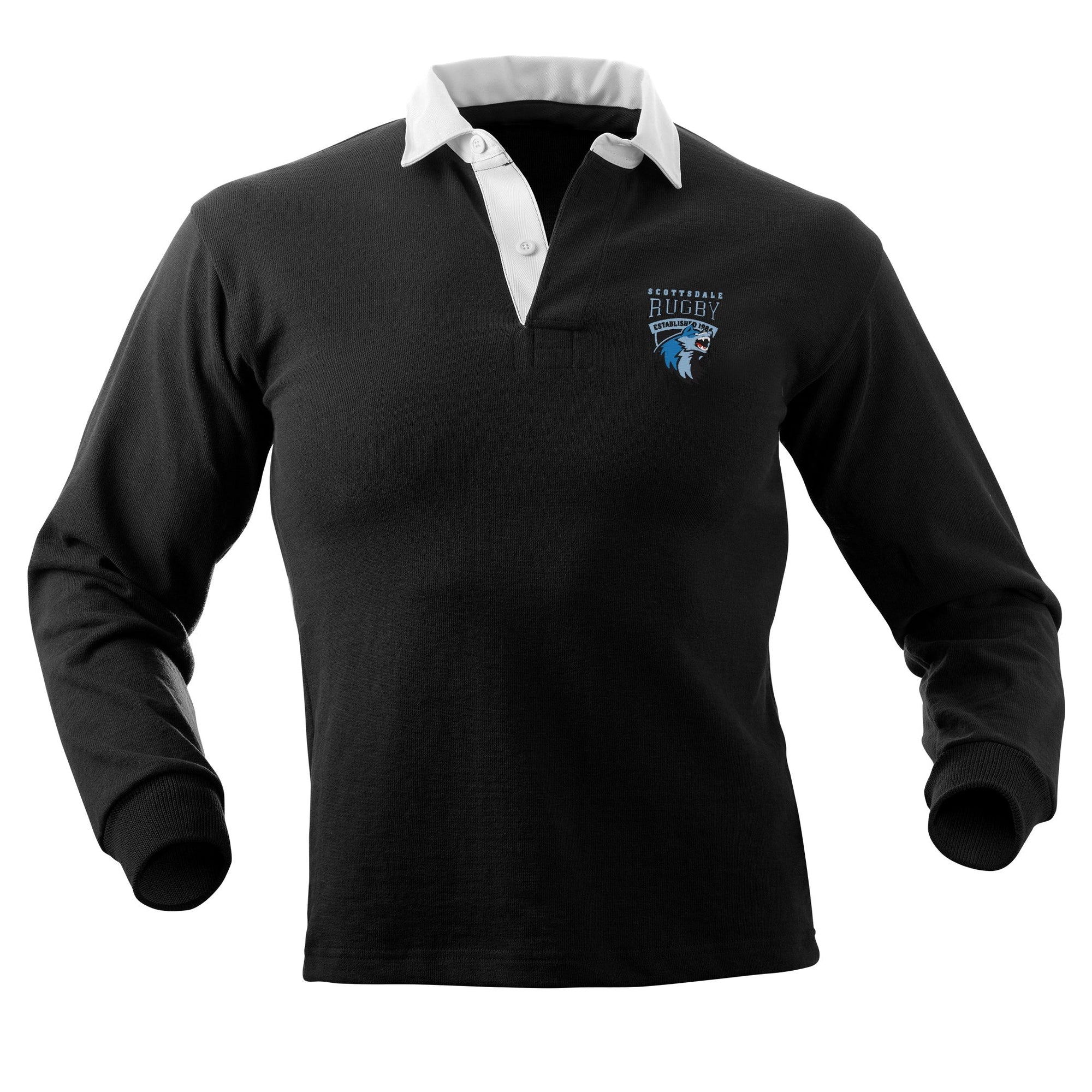Rugby Imports Scottsdale Solid Traditional Rugby Jersey
