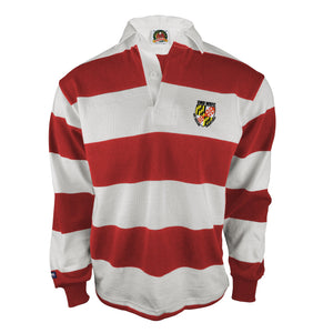 Rugby Imports UMD WRFC Traditional 4 Inch Stripe Rugby Jersey