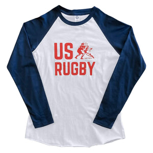 Rugby Imports US Rugby Player Logo Long Sleeve T-Shirt