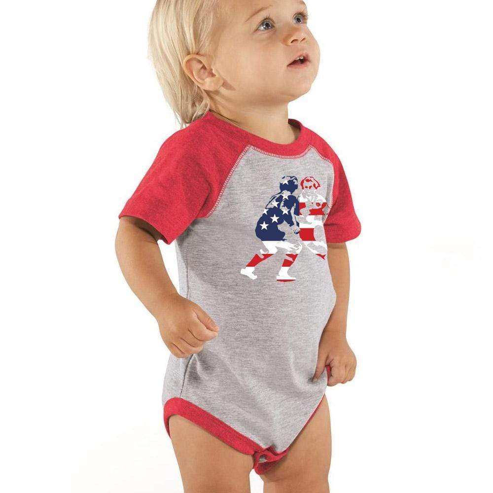 Rugby Imports USA Baby Rugby Onesie