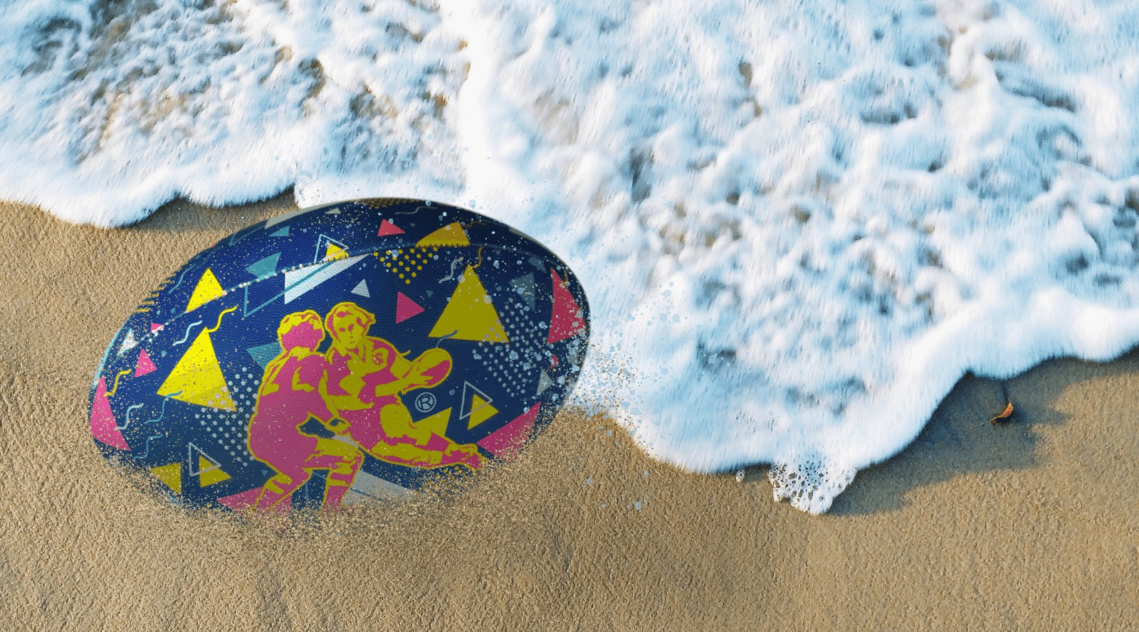 Beach Summer Rugby Banner