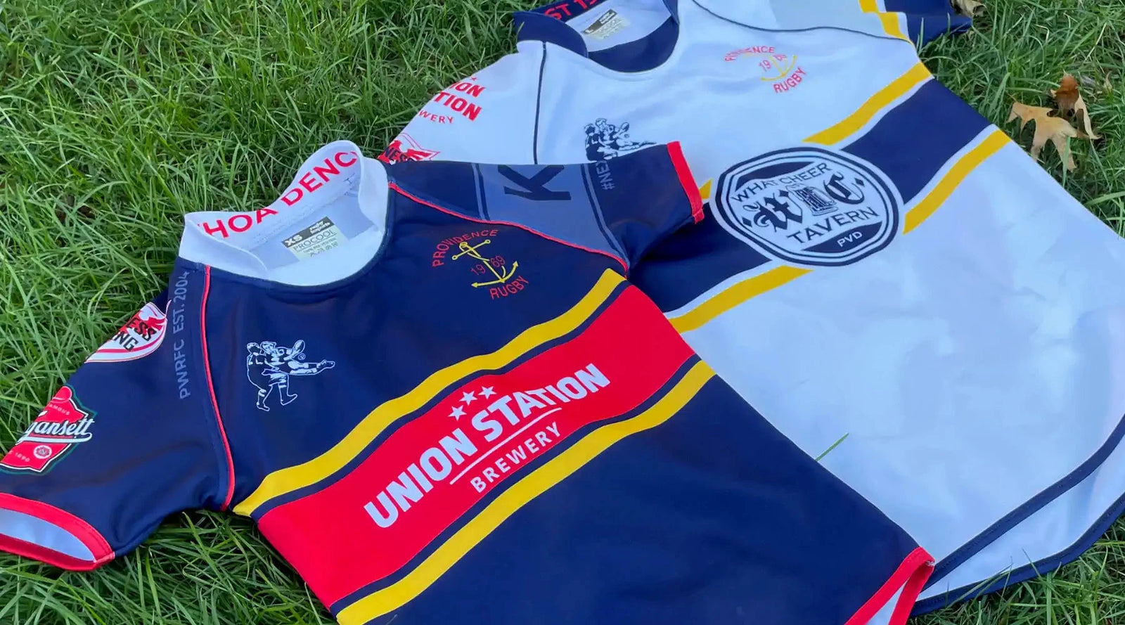 Rugby team deals jerseys