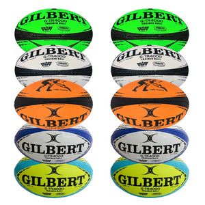 Gilbert G-TR4000 Rugby Training Ball Bundle