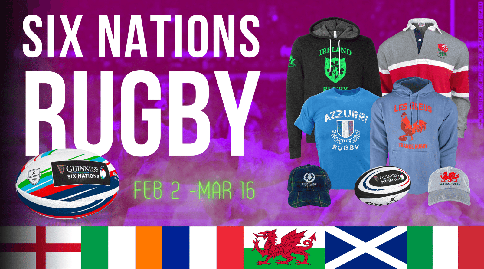 Rugby 2024 team jerseys