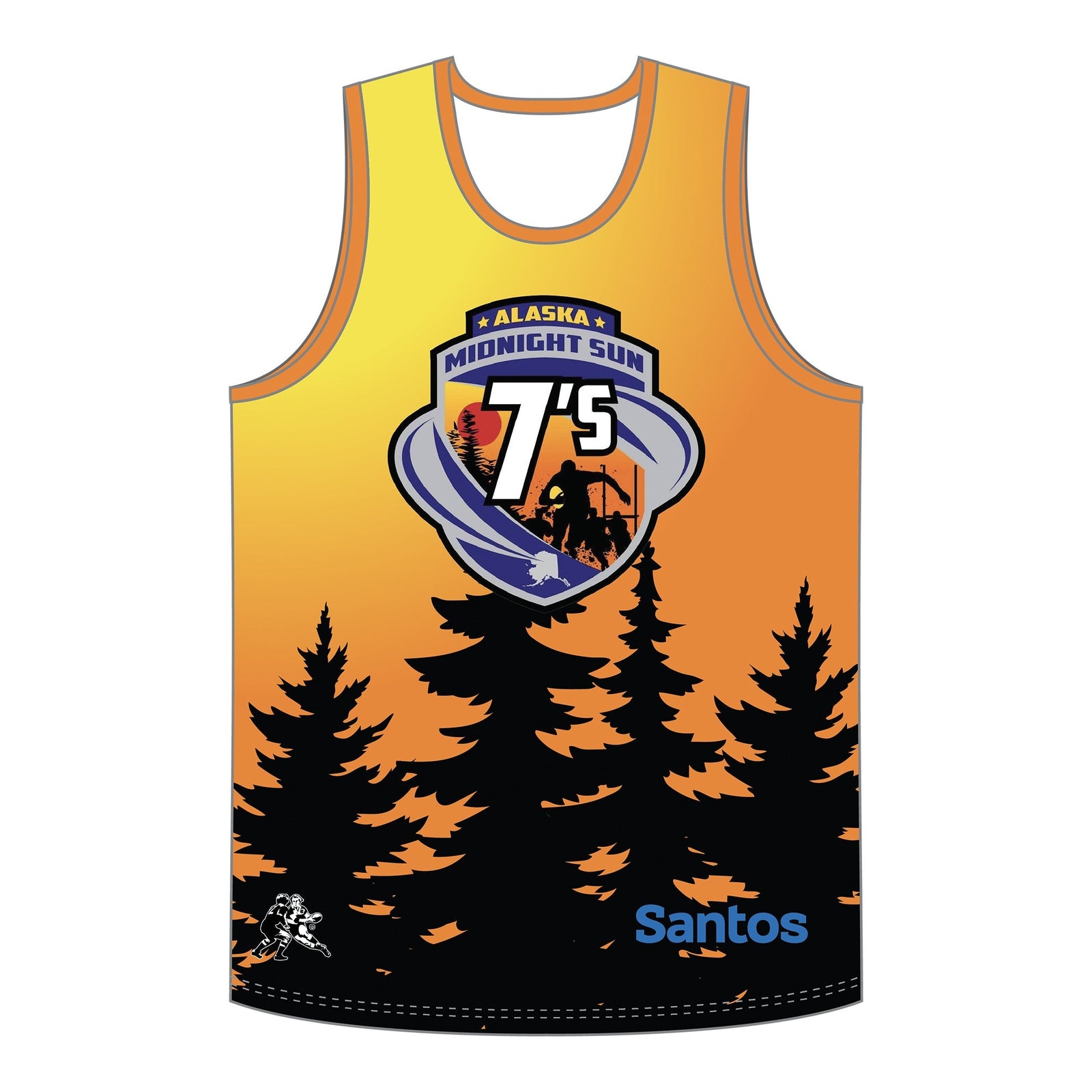 Rugby Imports Alaska Midnight Sun 7s Singlet