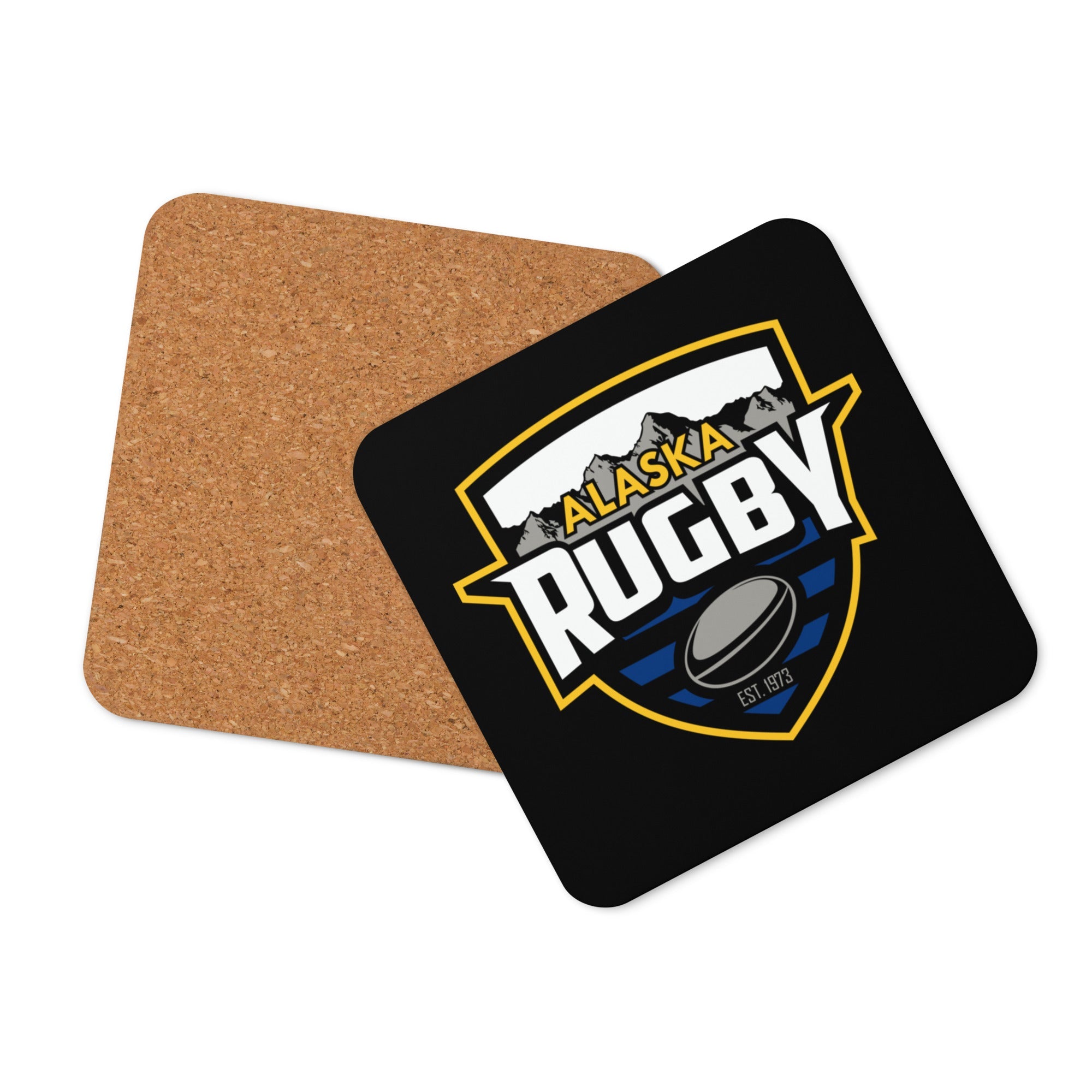 Rugby Imports Alaska Rugby Cork-Back Coaster