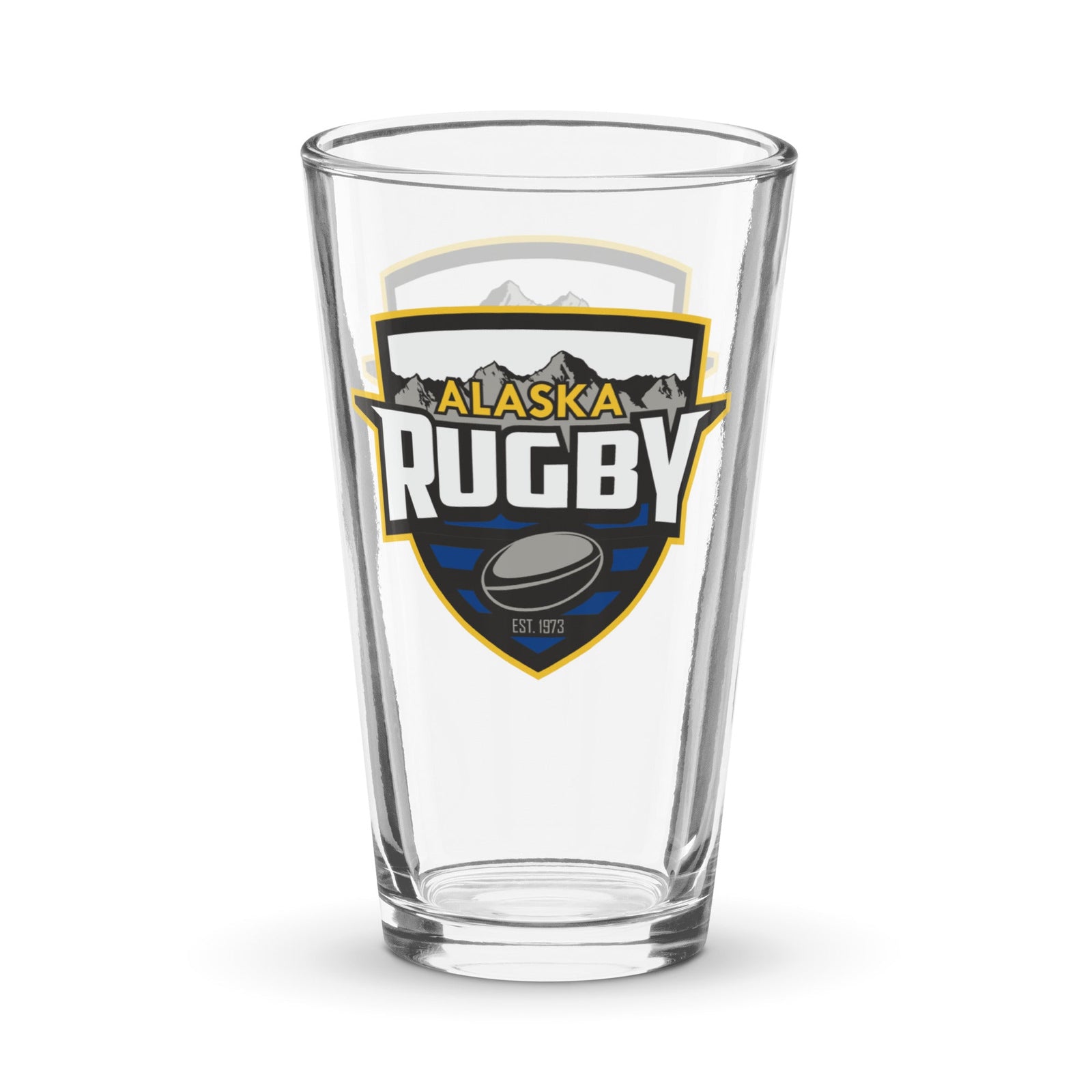 Rugby Imports Alaska Rugby Pint Glass