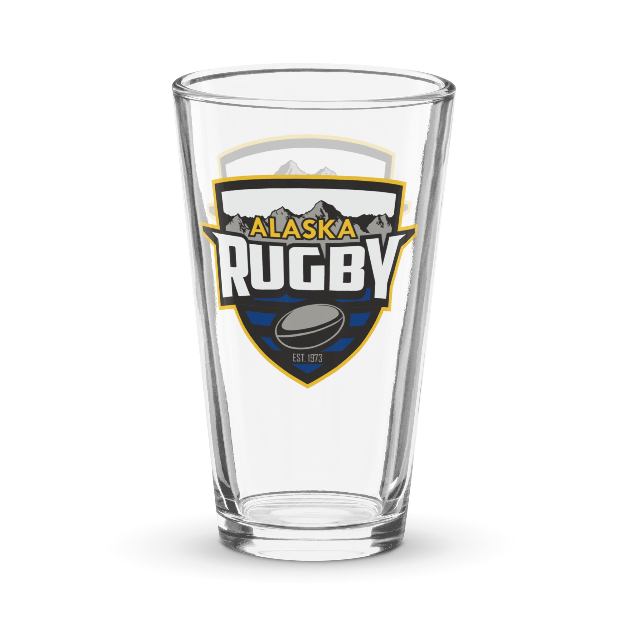 Rugby Imports Alaska Rugby Pint Glass