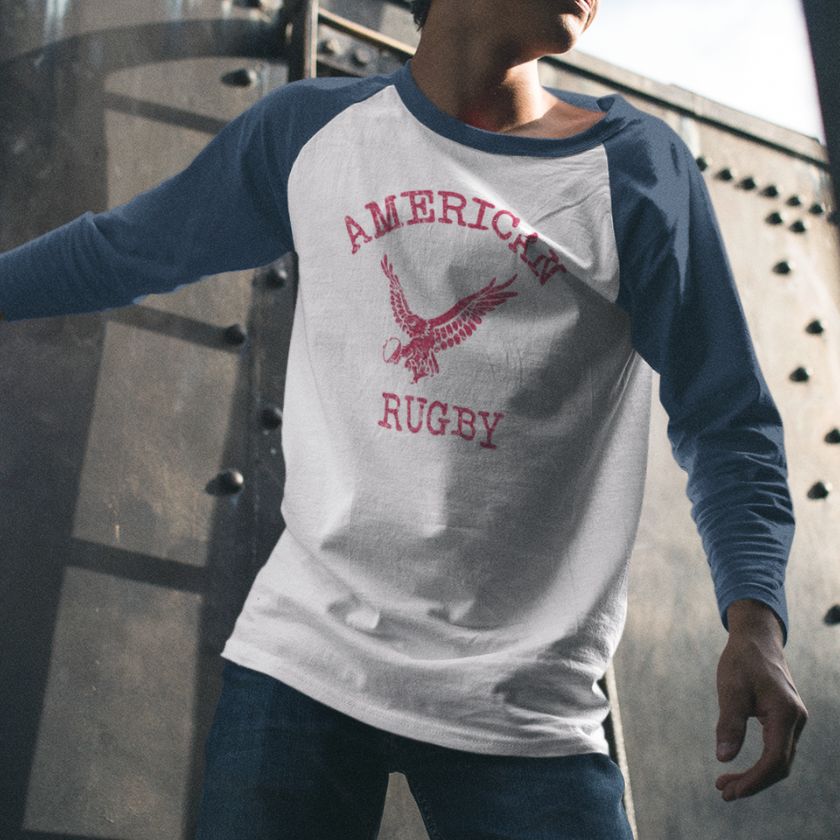 Rugby Imports American Rugby LS Raglan T-Shirt