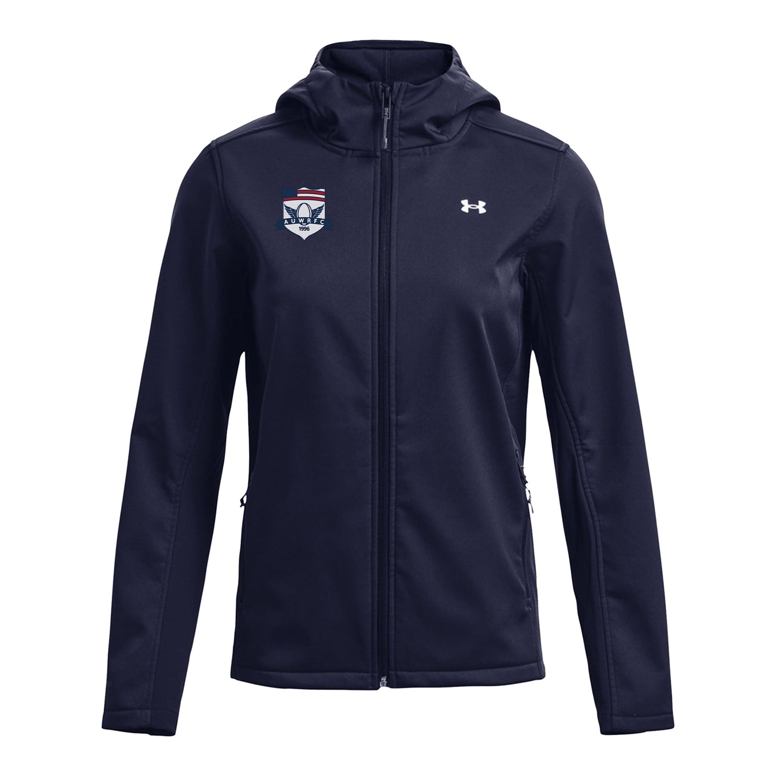 Rugby Imports American Univ. WRFC Women's Coldgear Hooded Infrared Jacket