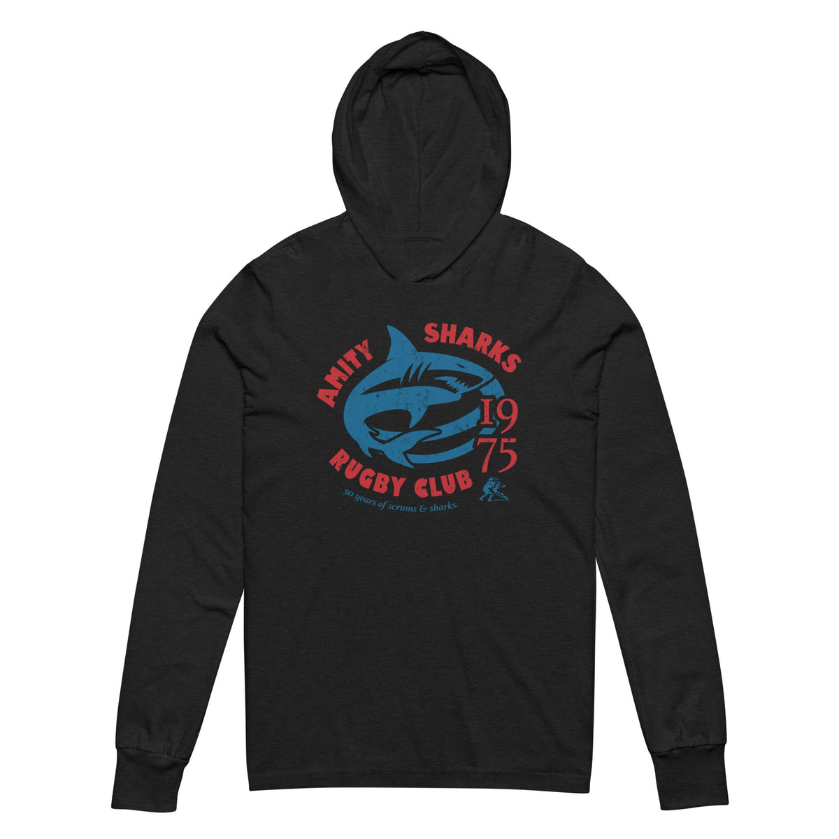 Rugby Imports Amity Sharks Rugby Club T-Shirt Hoodie