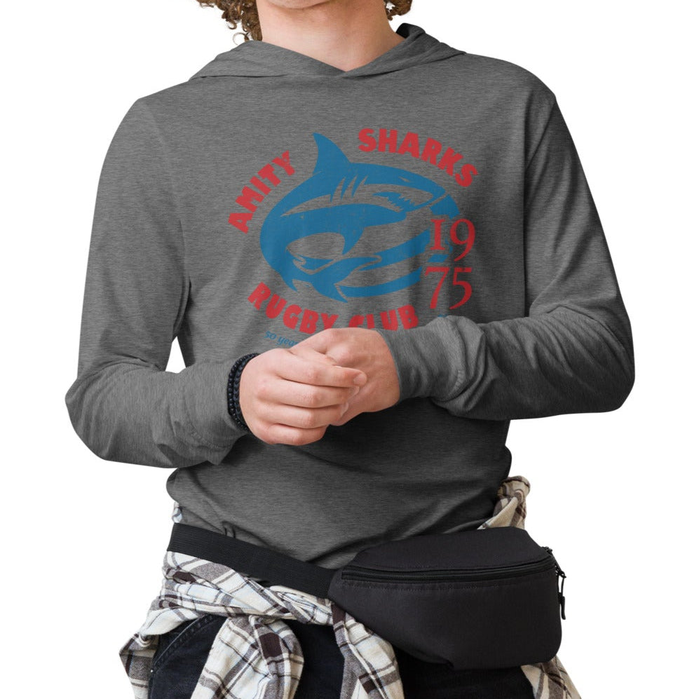 Rugby Imports Amity Sharks Rugby Club T-Shirt Hoodie