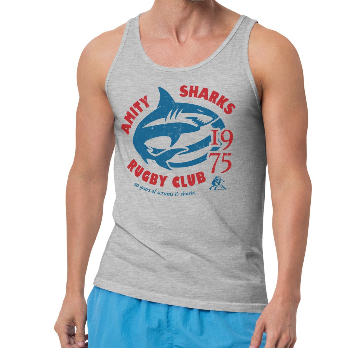 Rugby Imports Amity Sharks Rugby Club Tank Top