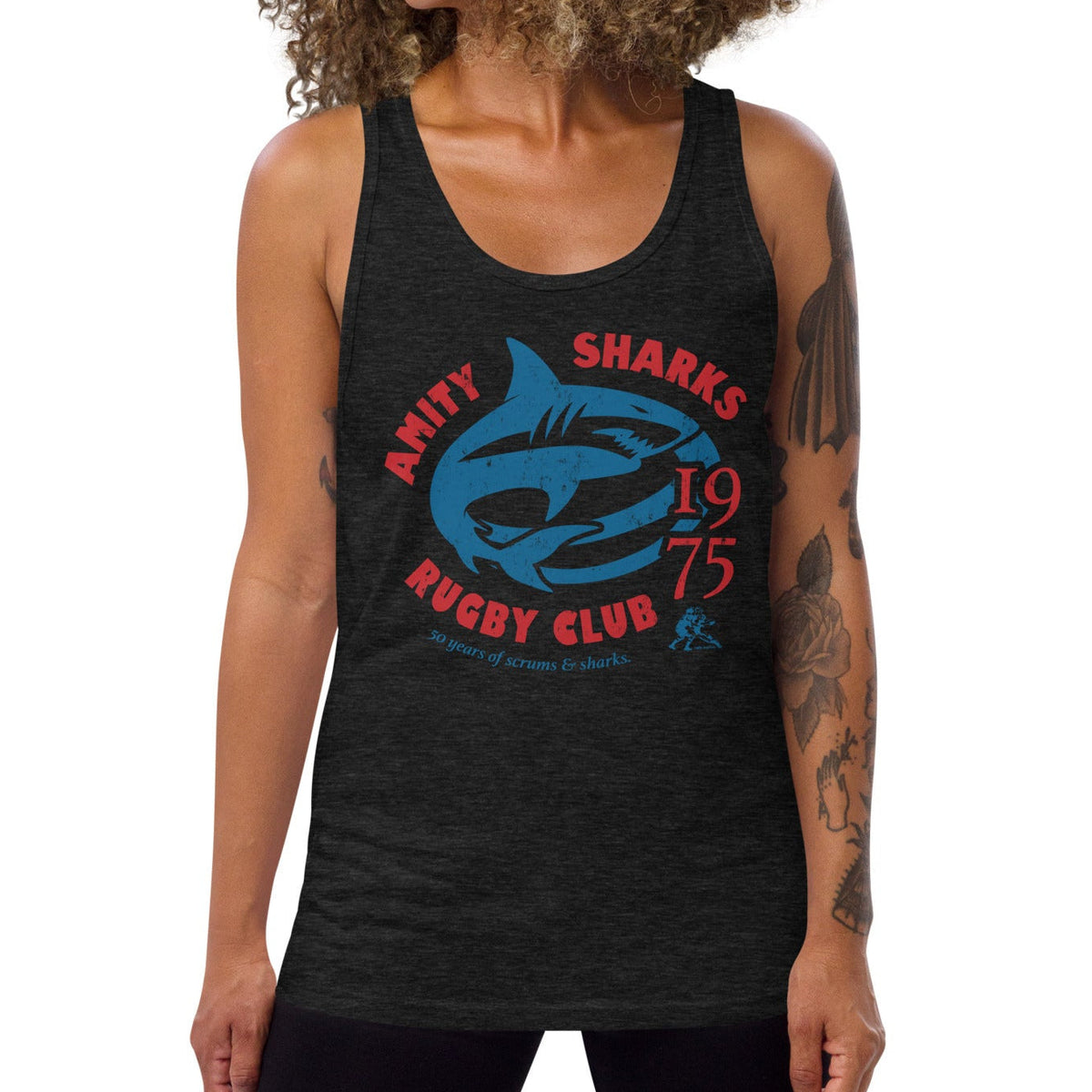 Rugby Imports Amity Sharks Rugby Club Tank Top