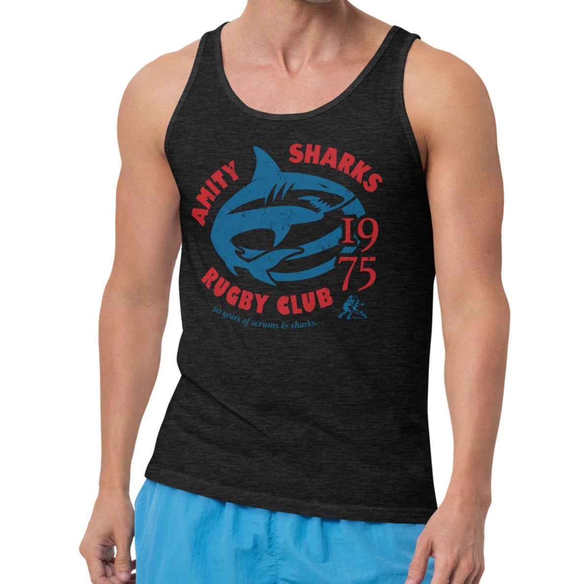 Rugby Imports Amity Sharks Rugby Club Tank Top