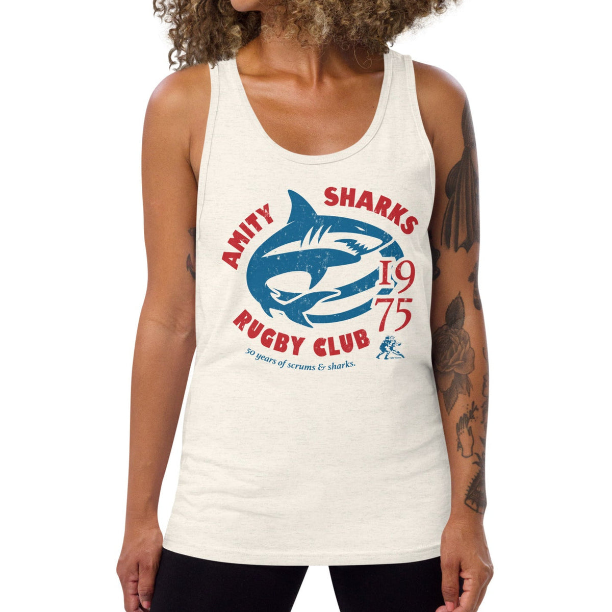 Rugby Imports Amity Sharks Rugby Club Tank Top
