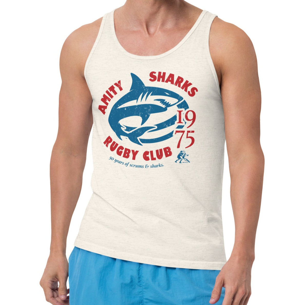 Rugby Imports Amity Sharks Rugby Club Tank Top